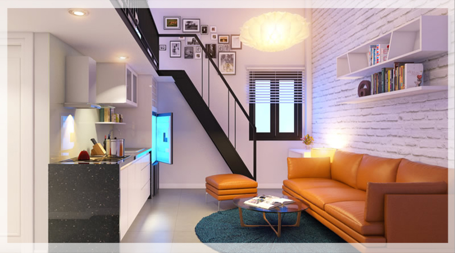 thiết kế căn hộ mini 