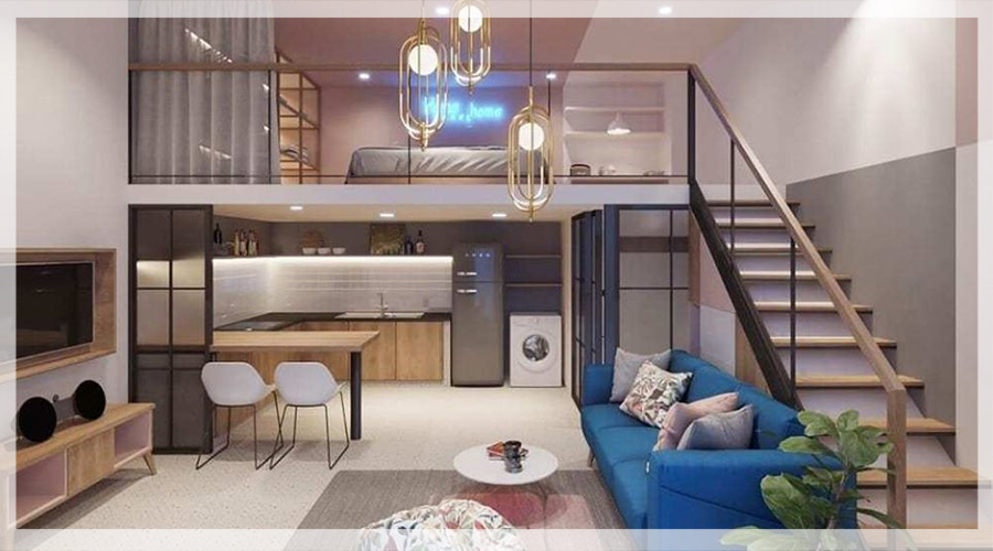 thiết kế căn hộ mini 
